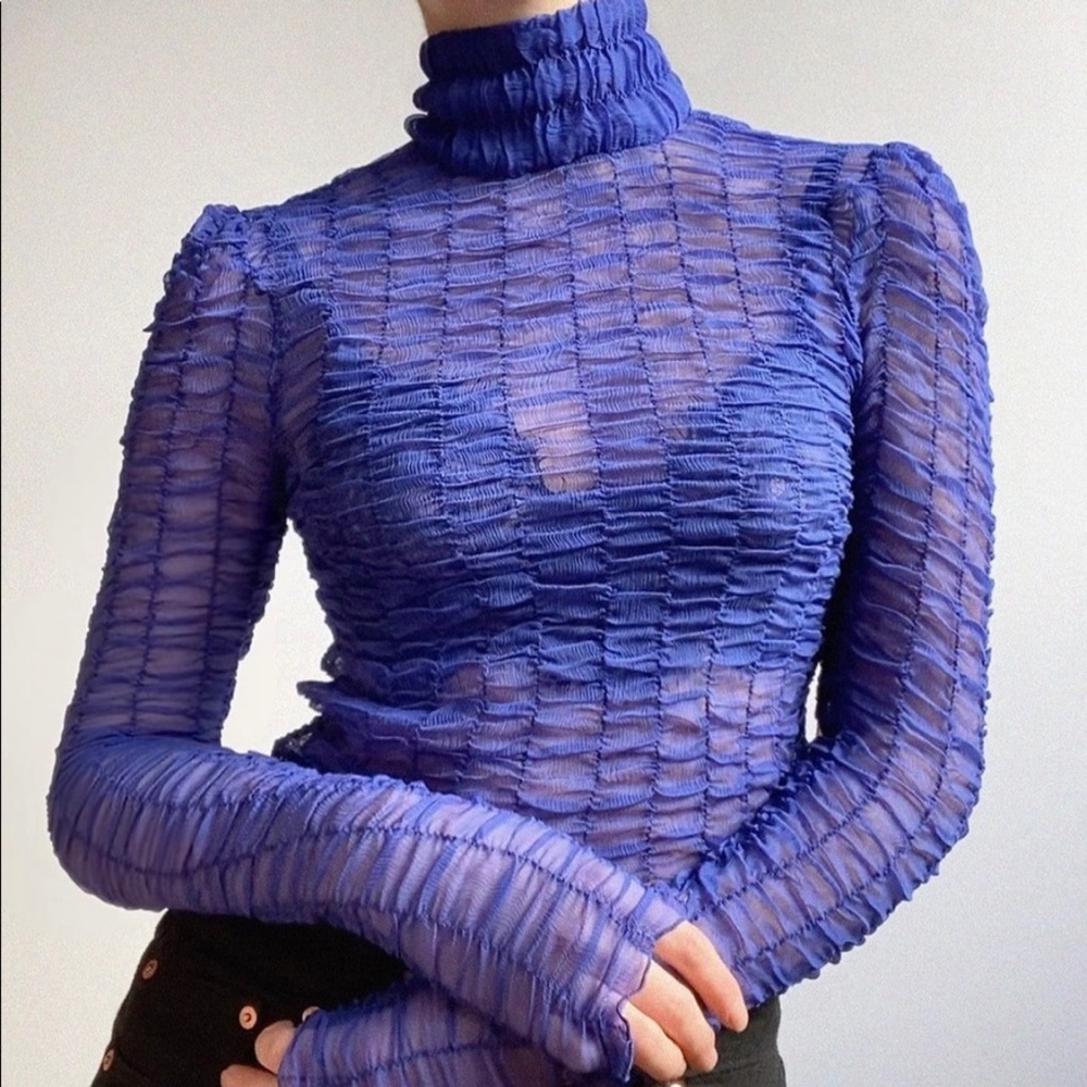 HANNE BLOCH SILK TOP